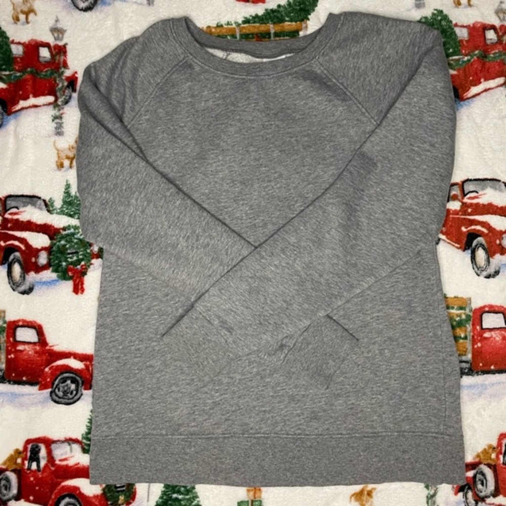 Time and‎ Thru Grey Sweatshirt {Size Small}